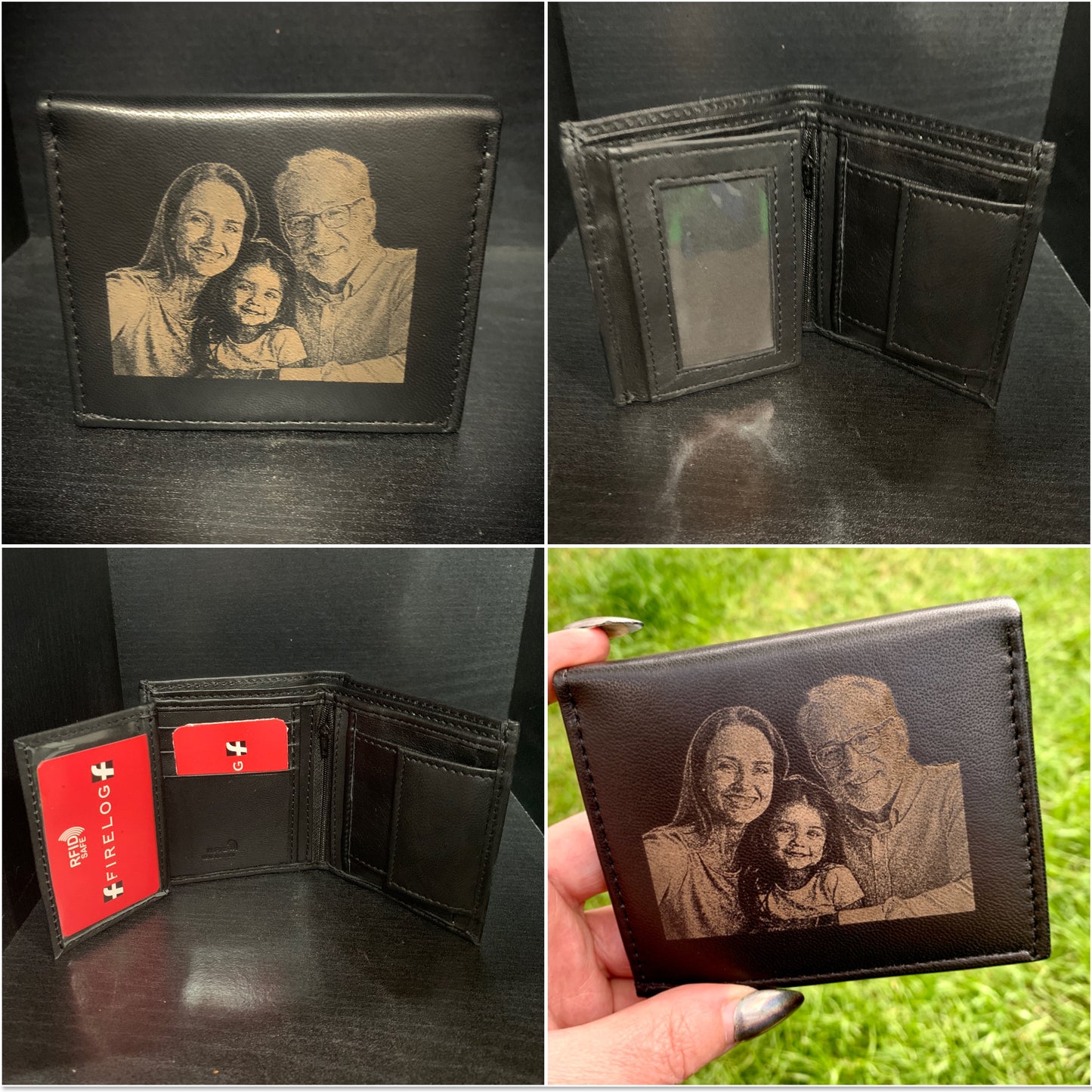 Black Leather Wallet