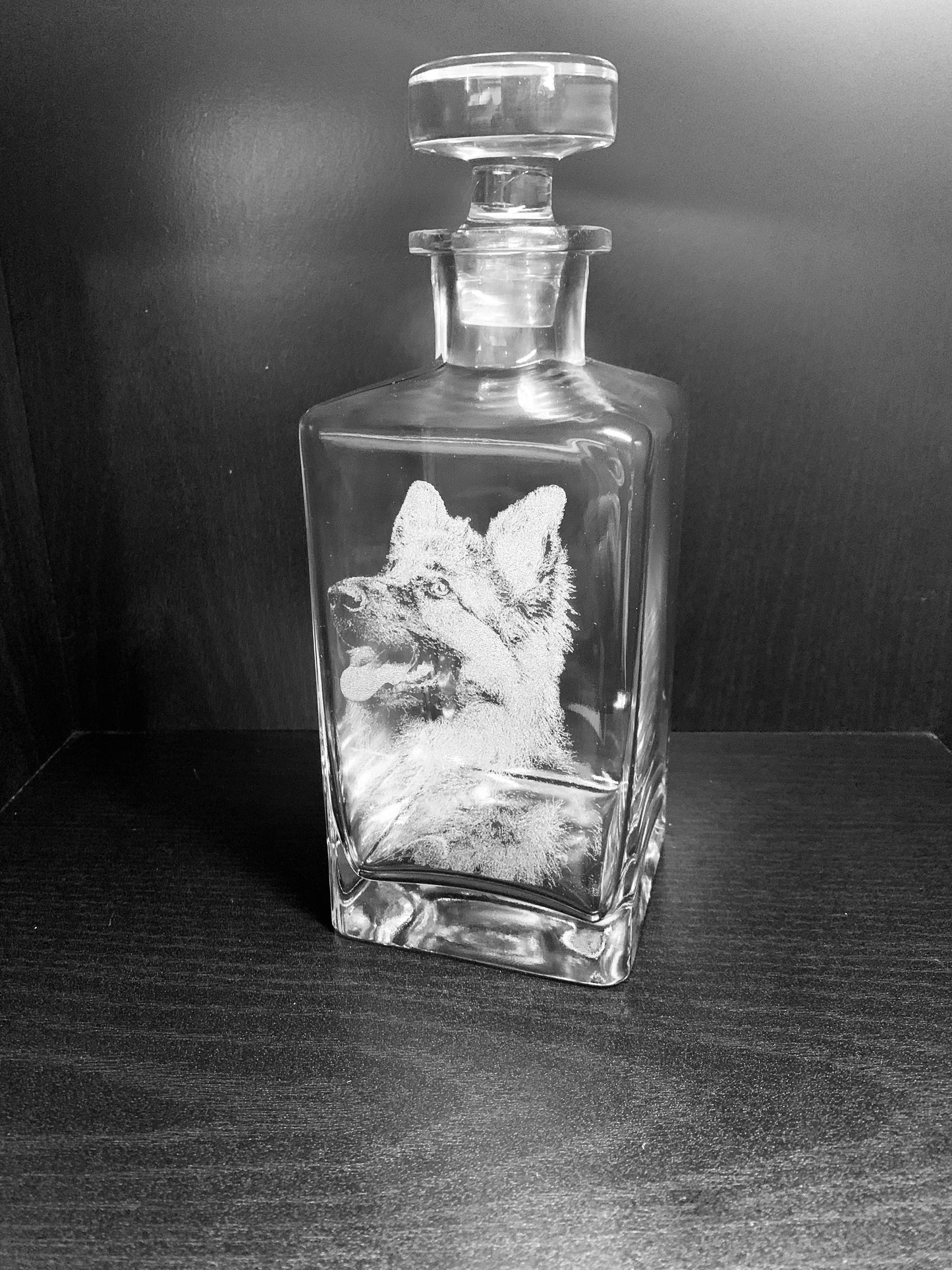 Photo Engraved Decanter