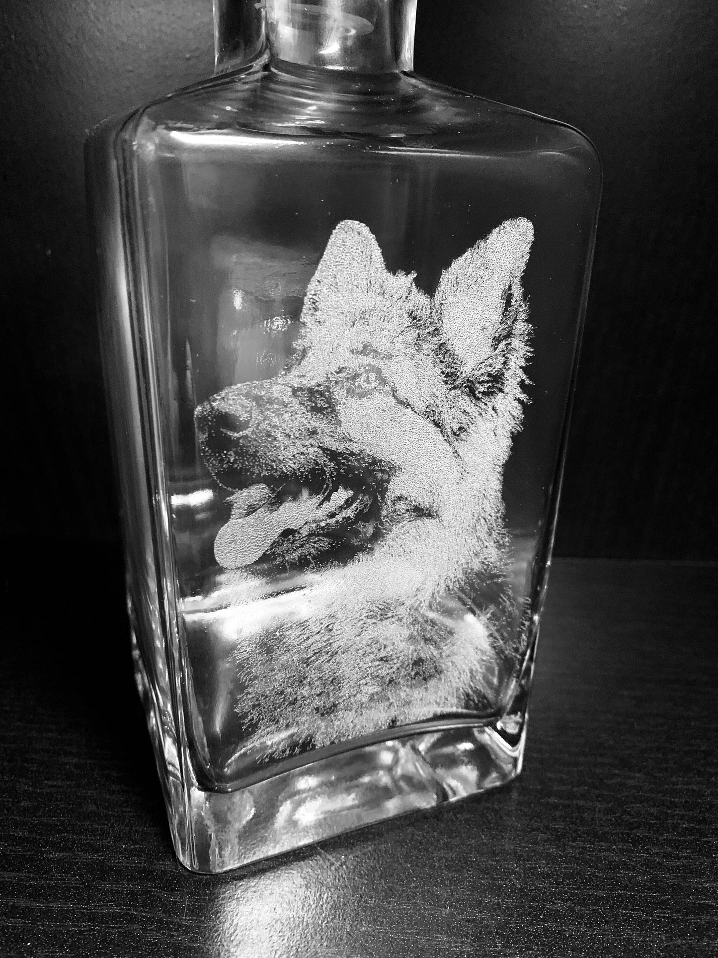 Photo Engraved Decanter