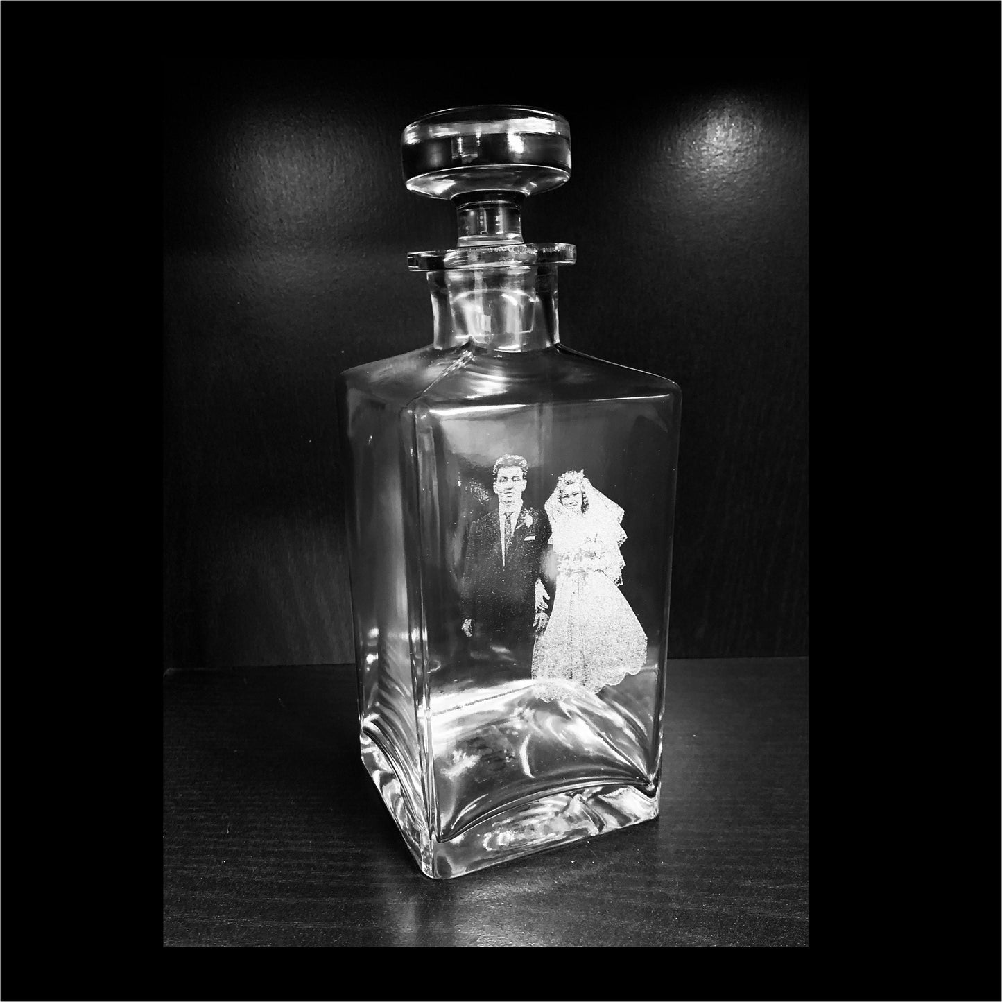 Photo Engraved Decanter
