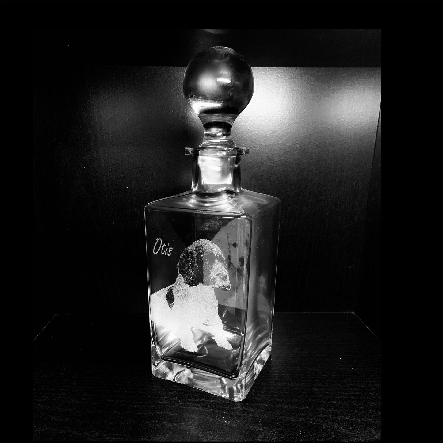 Photo Engraved Decanter