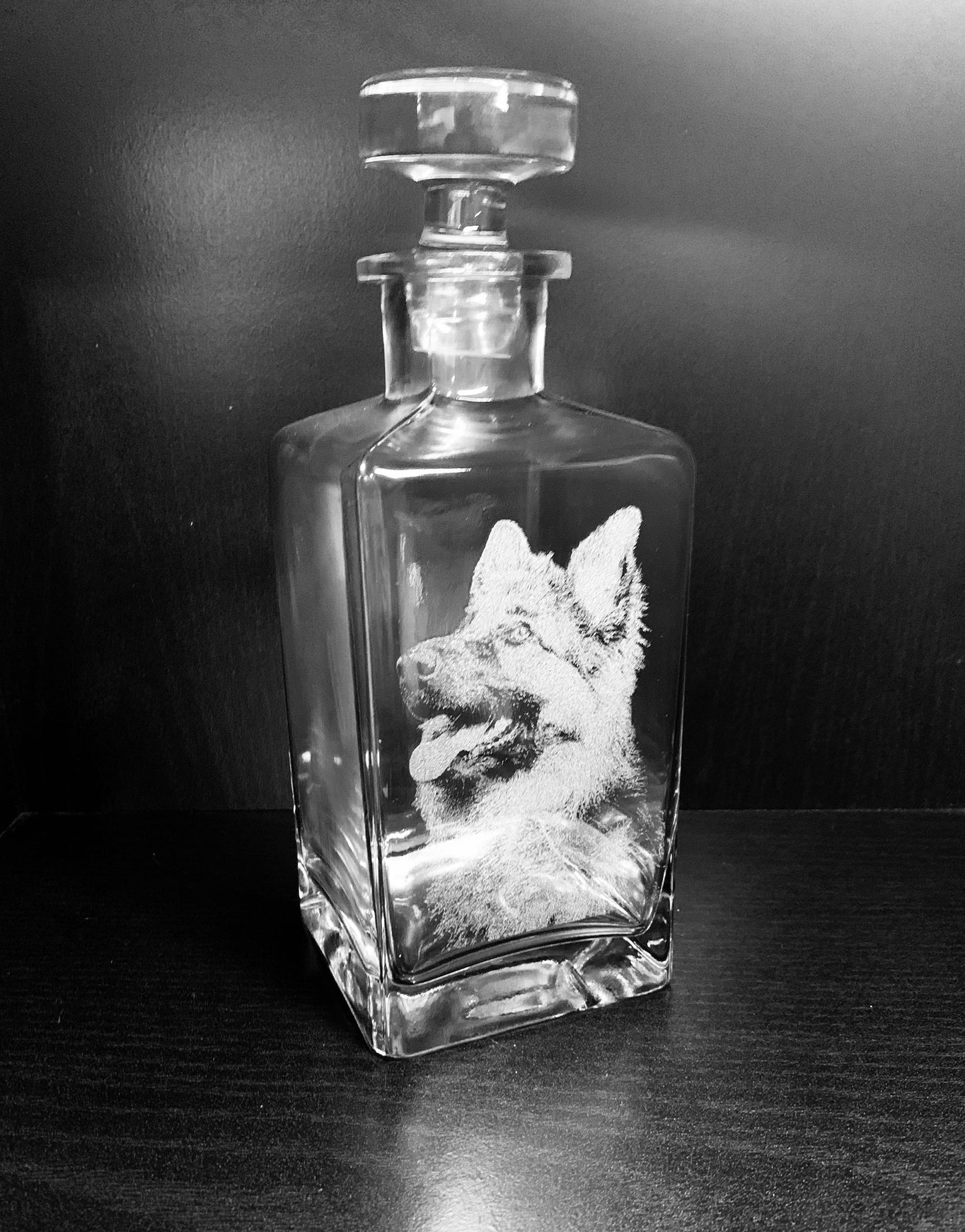 Photo Engraved Decanter