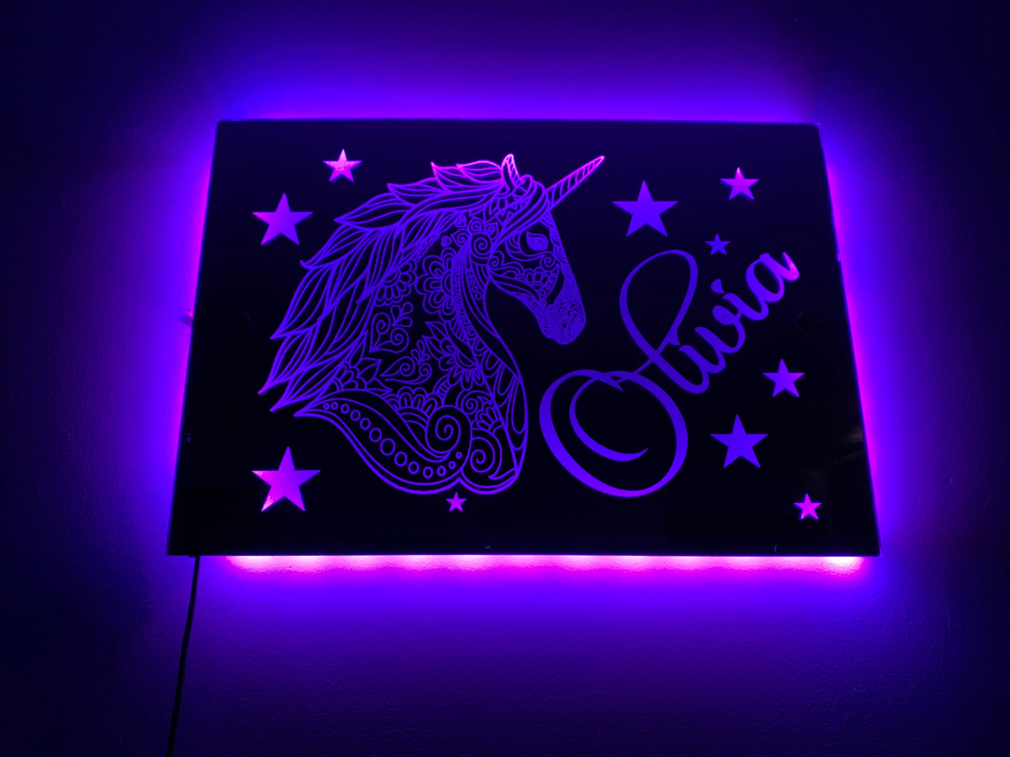 Unicorn Light-Up Mirror