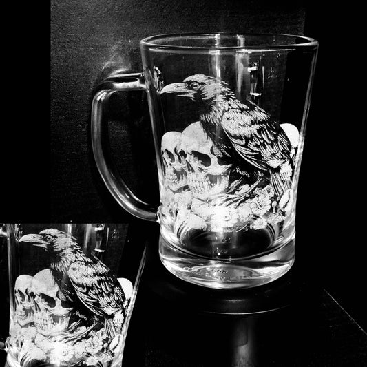 Deluxe Tri Skull & Crow