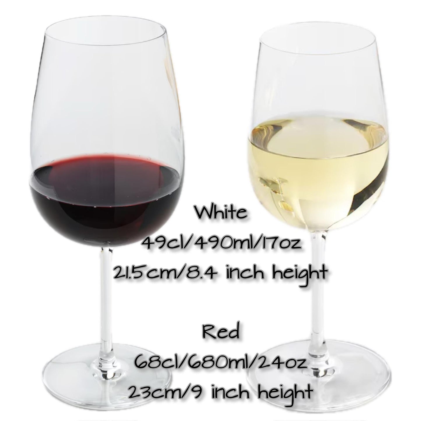 Premium Photo Engraved Wine Glass