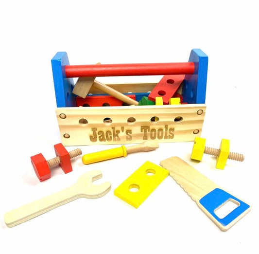 Children's Personalised Tool Kit Set