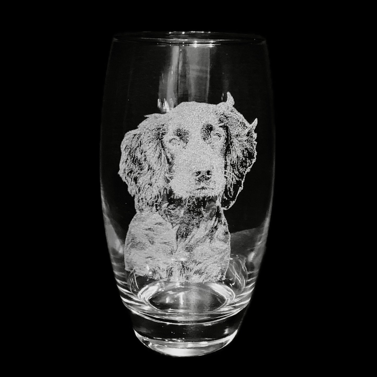 Photo Engraved Spirit bottle and glass set