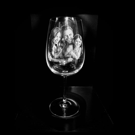 Father’s Day Wine Glass