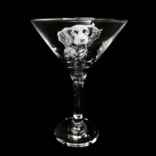 Photo engraved Martini glass - 175ml / 6oz