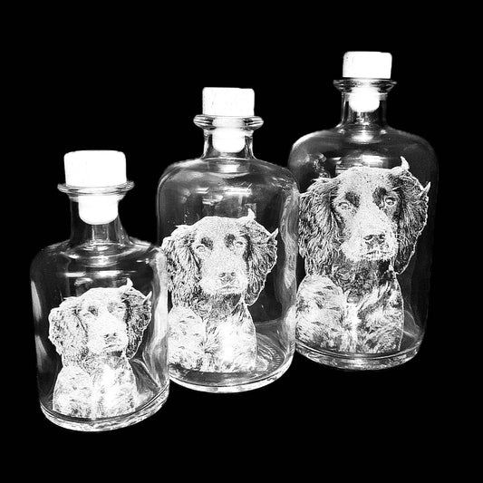 Photo Engraved Spirit bottle