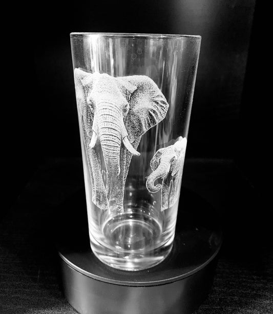 Elephant & Calf