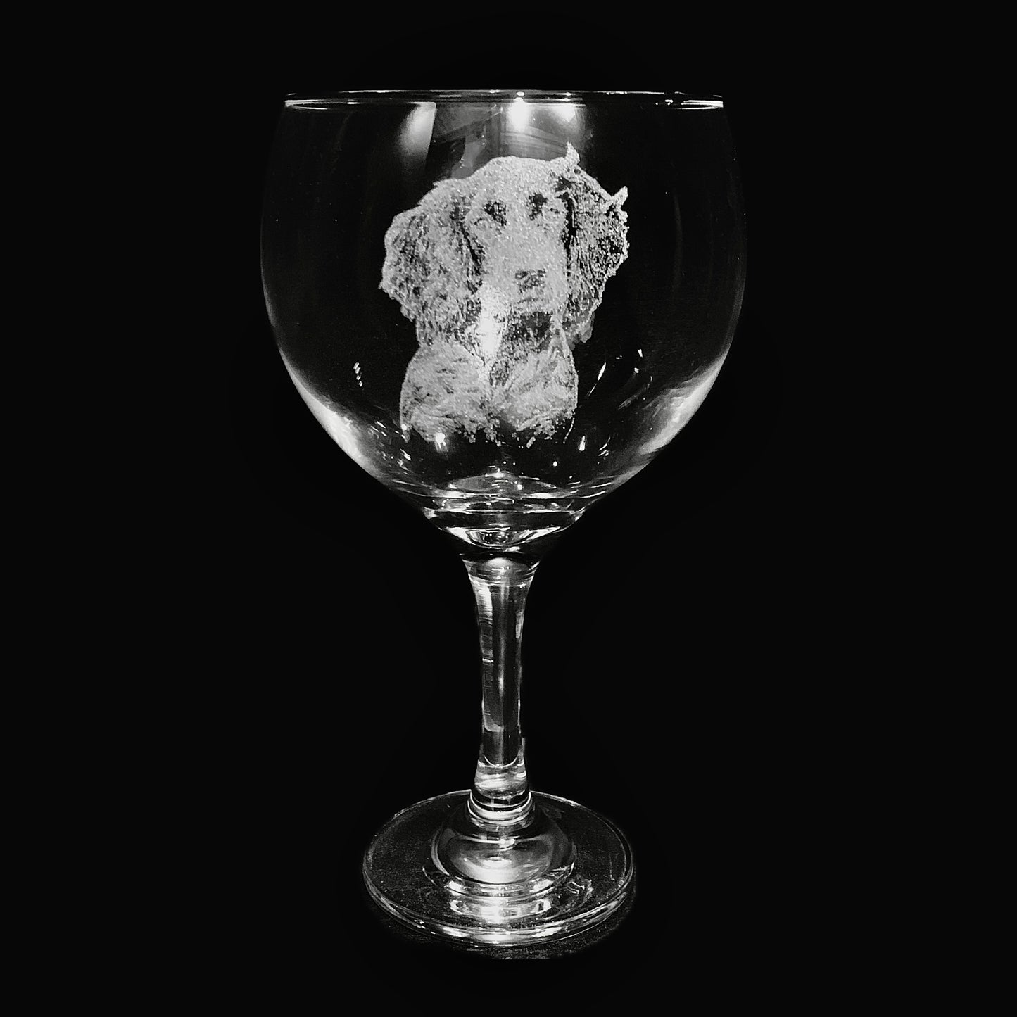 Photo Engraved Spirit bottle and glass set