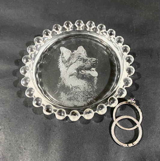 Photo Engraved Ring Dish