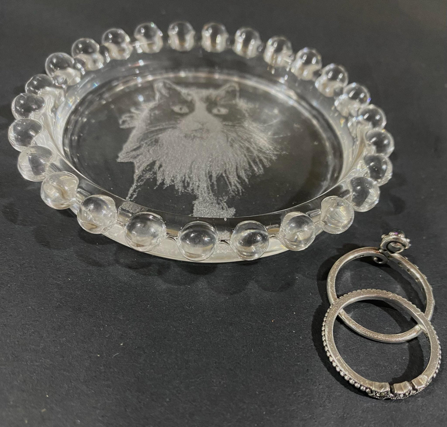 Photo Engraved Ring Dish