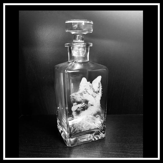 Photo Engraved Decanter