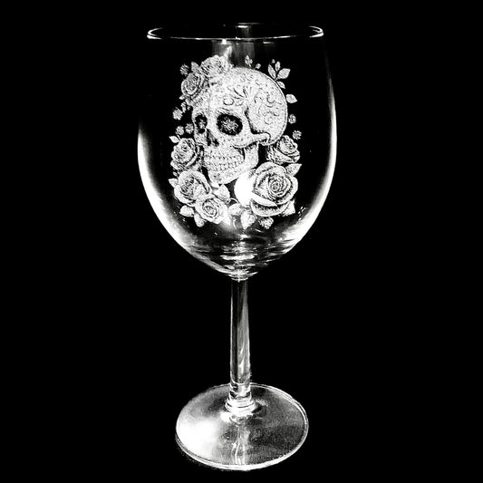 Sugar Skull & Rose