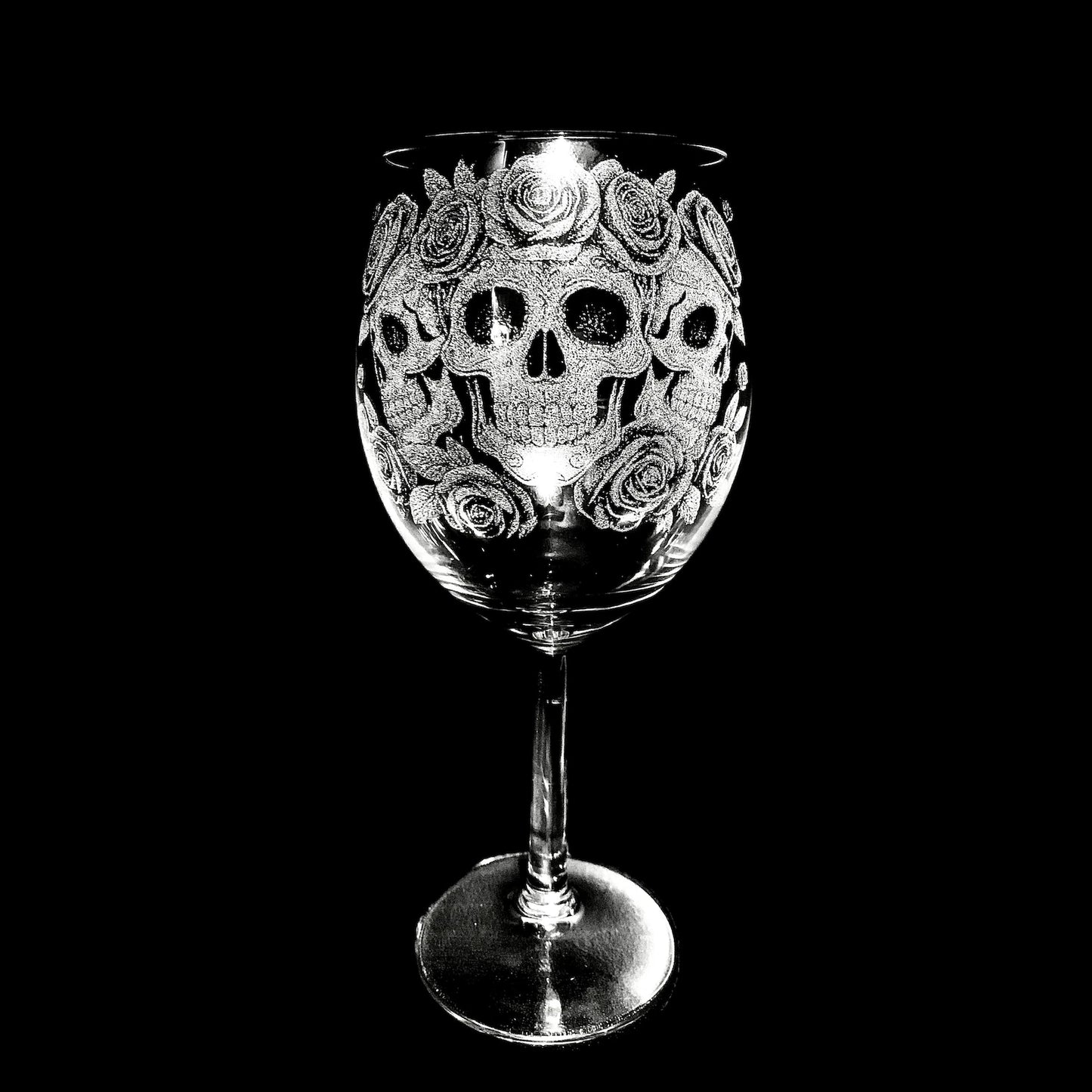 Deluxe Sugar Skull & Rose